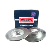 Borg & Beck Front Vented & Rear Vented Brake Discs & Pads fits BMW 1 2006-2011