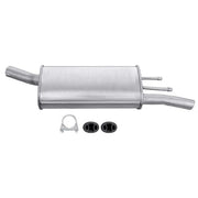 Hella End Silencer Rear fits Opel Corsa B 1996-2000 1.0
