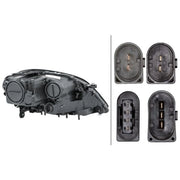 Hella Headlight Headlamp W5W Left fits Mercedes-Benz M-Class 2005-2011