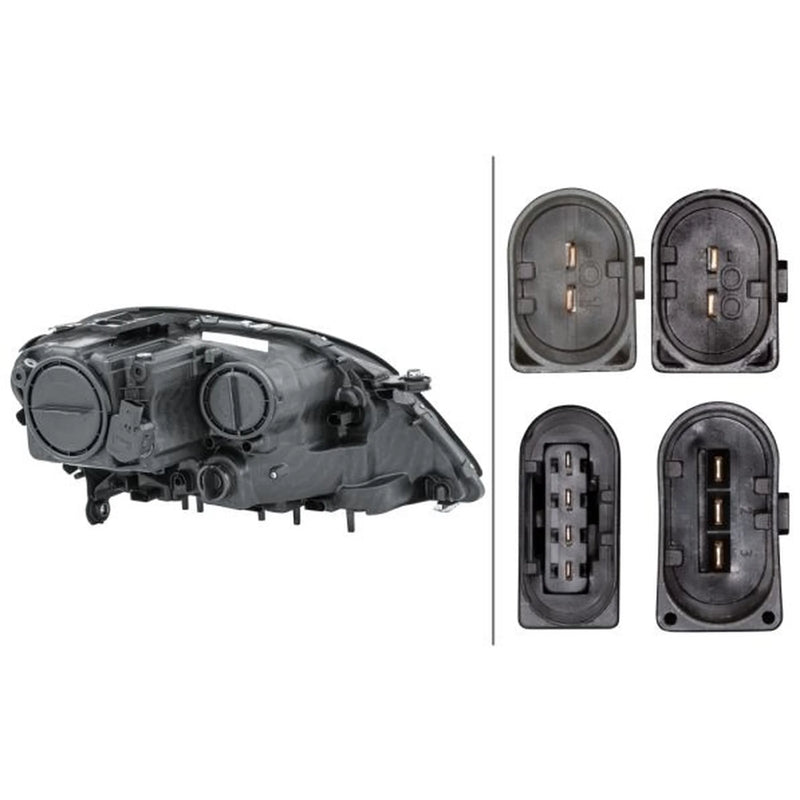Hella Headlight Headlamp W5W Left fits Mercedes-Benz M-Class 2005-2011