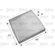 Valeo Cabin Air Filter (Pollen Filter) 715692