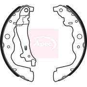 Apec Brake Shoe Set Axle Kit fits Dacia Dokker 2012-2021 1.2 1.3 1.5 1.6