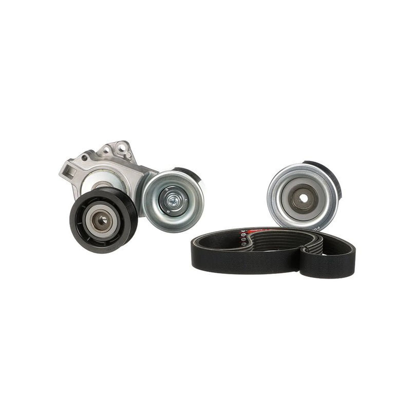 Gates V-Ribbed Belt Set fits Mitsubishi Pajero/Shogun IV 2006-2007 3.0 3.8