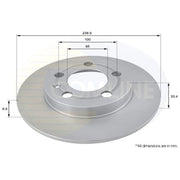Comline Front & Rear Brake Discs & Pads fits Skoda Octavia II Combi 2009-2013