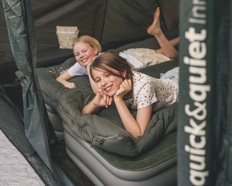 Outwell Nevada 4 Pole Tent Green 4 Person Outwell - Dynamic Drive