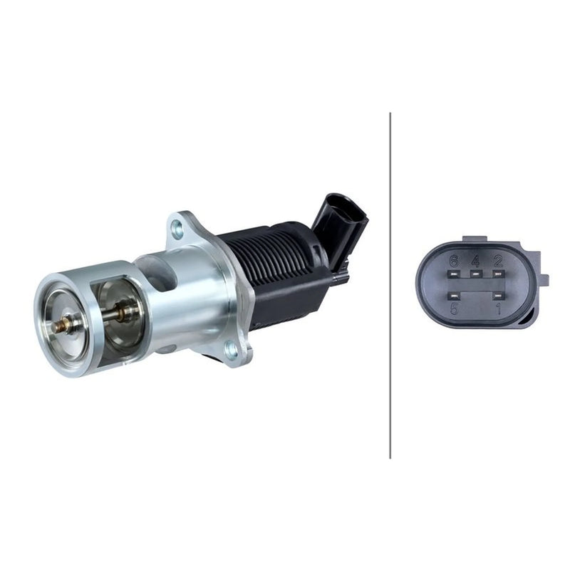 Hella Exhaust Gas Recirculation Valve fits Dacia Logan 2005 on 1.5