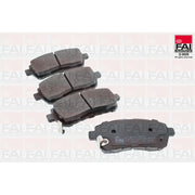FAI Front & Rear Pads fits Suzuki Baleno 2016 on 1.0