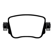 Abtex Rear Brake Pad Set PLU2402