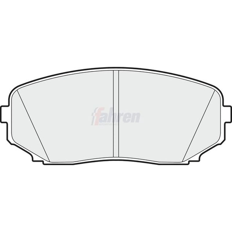 Fahren Front Brake Pad Set FBP4268