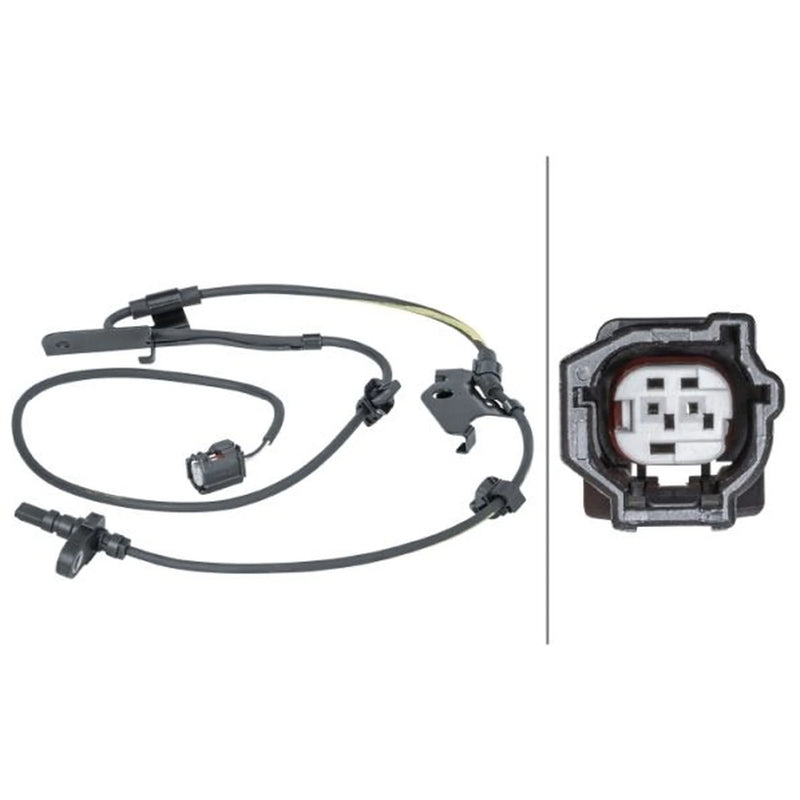 Hella ABS Wheel Speed Sensor Front fits Toyota Rav 4 III 2005-2013 2.0 2.2 2.4