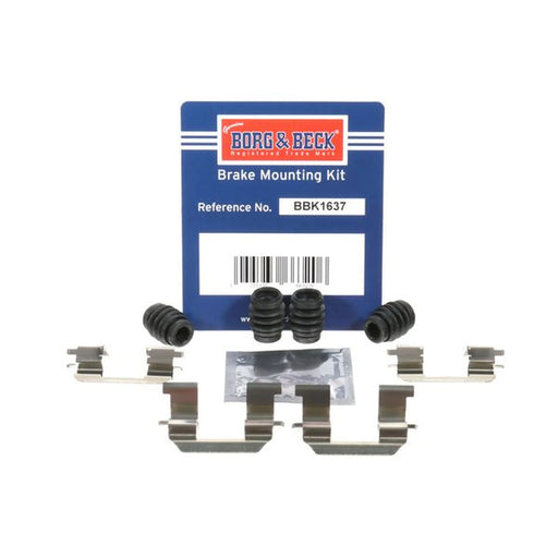Borg & Beck Brake Pad Accessory Fitting Kit Front BBK1637