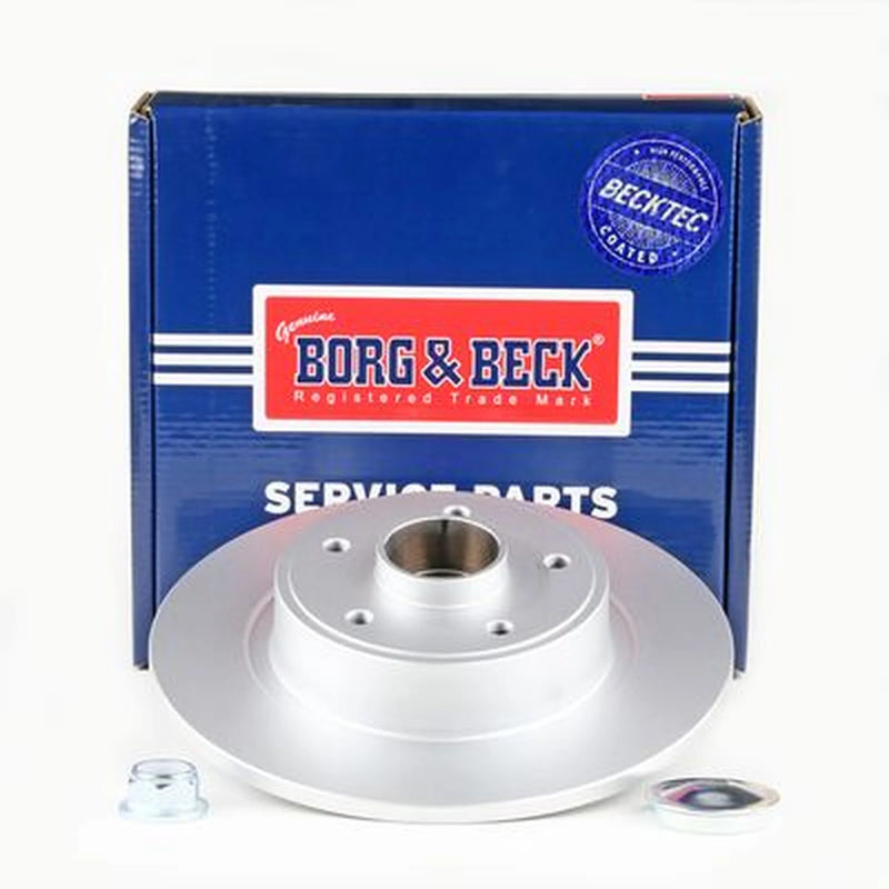 Borg & Beck Front & Rear Brake Discs & Pads fits Renault Scénic II 2005-2008 2.0