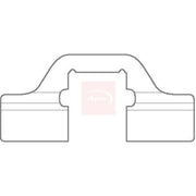 Apec Brake Pad Accessory Fitting Kit Rear fits Renault Avantime 2001-2003