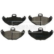 Borg & Beck Rear Brake Solid Discs & Pads fits Renault Laguna I 1993-2001