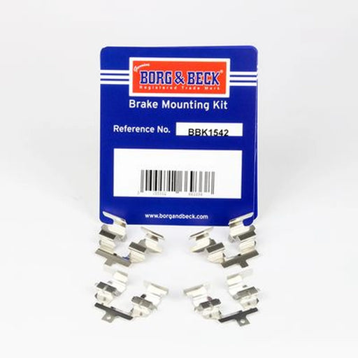 Borg & Beck Brake Pad Accessory Fitting Kit Rear BBK1542