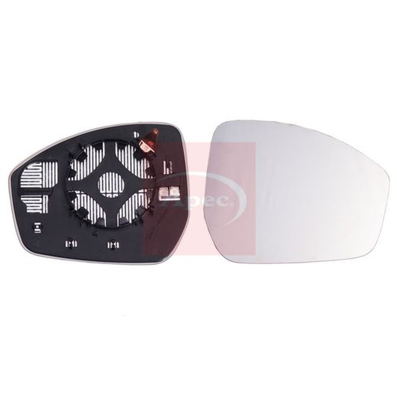 Apec Exterior Wing Mirror Glass Right fits Jaguar E-Pace 2017-2018 2.0