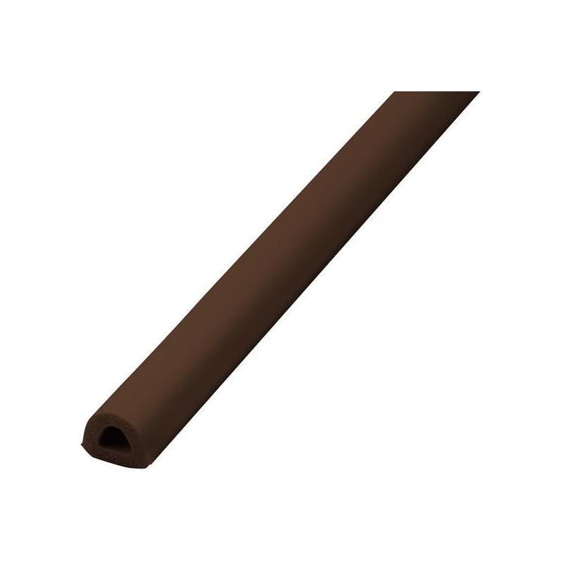 Faithfull EPDM Draught Excluder Brown 24M 9 x 7.5mm Faithfull - Dynamic Drive