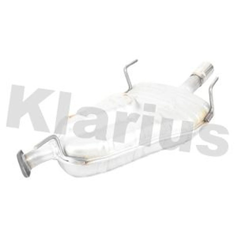 Klarius Box With Tail Pipe Rear fits Opel Vectra B 1995-2003 1.6 1.8 2.2