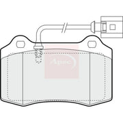 Apec Front Brake Pad Set fits Seat Leon 2000-2006 1.8 1.9