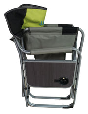 Liberty Lime Directors Chair with Side Table Camping Caravan Liberty - Dynamic Drive