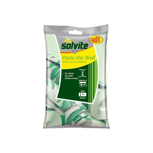 Solvite Paste the Wall Wallcoverings Adhesive - 5 Roll Sachet Solvite - NN4 Online
