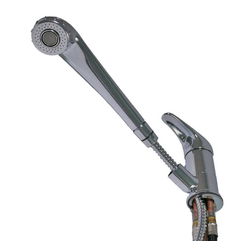 Roma Chrome Mixer with London Shower Head Stylish Chrome Mixer with London Sh Nova - Dynamic Drive