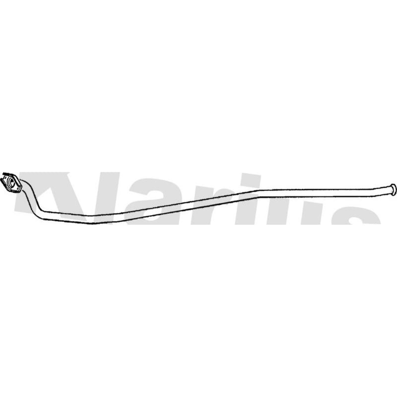 Klarius Exhaust Pipe OD fits Peugeot 205 1987-1998 1.0 1.1 1.4