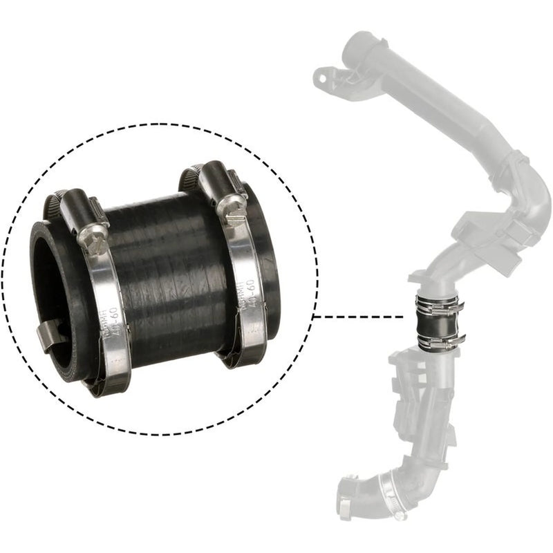 Gates Intercooler Turbo Charge Air Hose fits Citroën C4 Grand Picasso II 2013 on