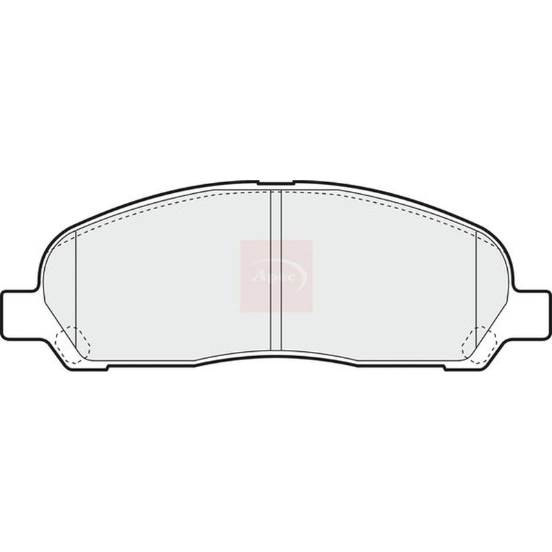 Apec Brake Pad Set PAD1421