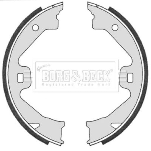 Borg & Beck Parking Brake Shoe Set BBS6331