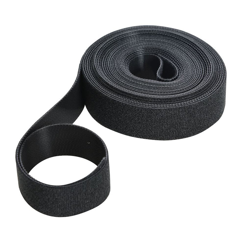 Fixman Self-Wrap Hook & Loop Tape Black 25mm x 5m Fixman - Dynamic Drive