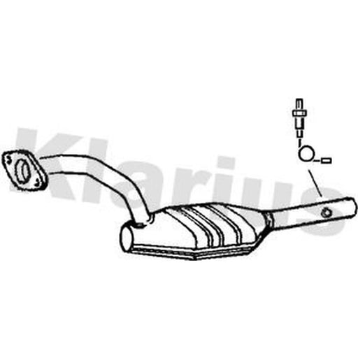 Klarius Catalyst Type Approved With Pipe Front fits Renault Grand Scénic II