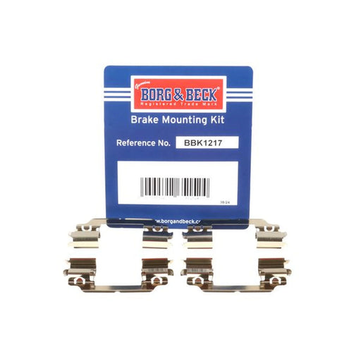 Borg & Beck Brake Pad Accessory Fitting Kit Front BBK1217