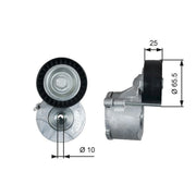 Gates Auxiliary Belt Tensioner T39281