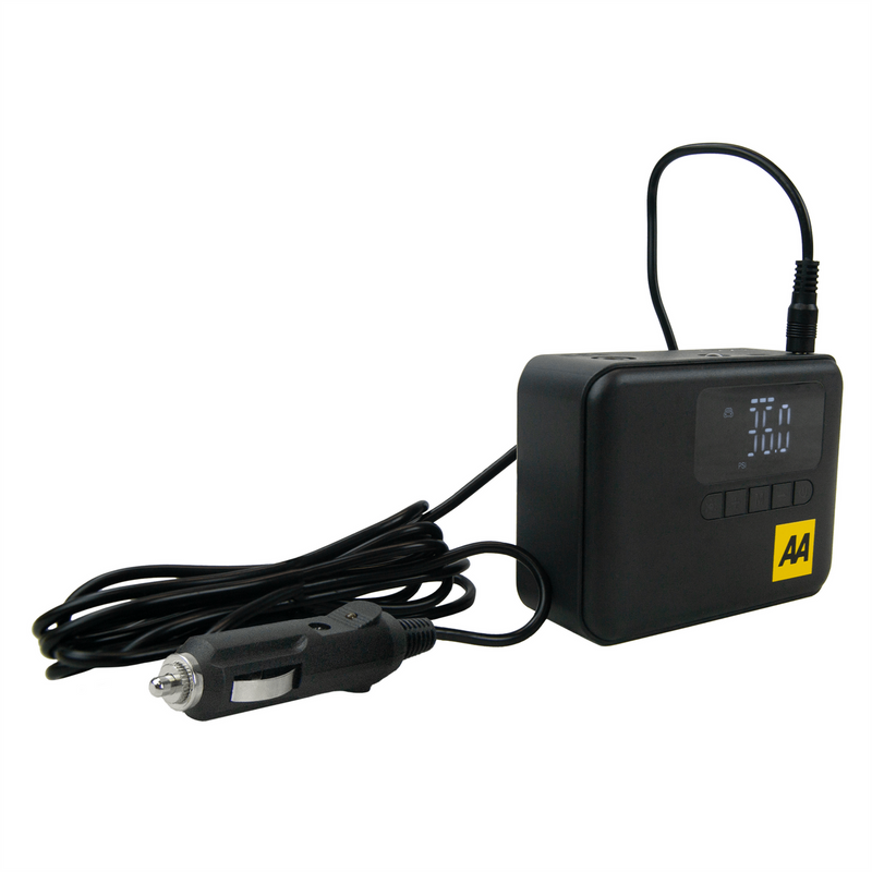 AA Cordless Rechargeable Tyre Inflator with Power Bank & LED Light - image 1