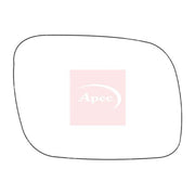 Apec Exterior Wing Mirror Glass Right fits VW Touareg 2002-2010