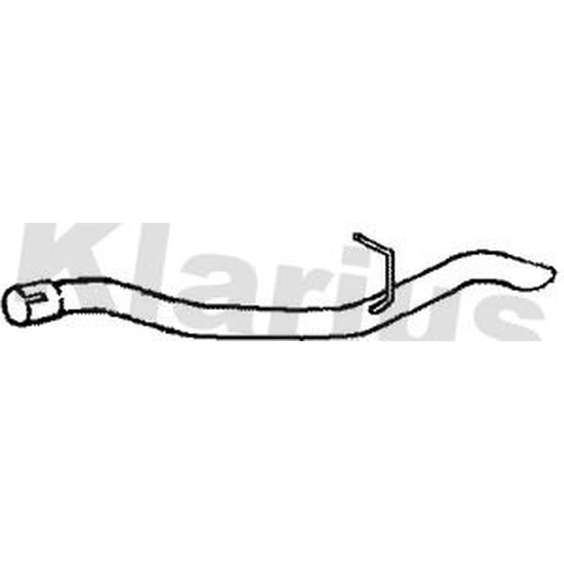 Klarius Exhaust Pipe OD fits Ford Focus C-Max 2004-2007 2.0