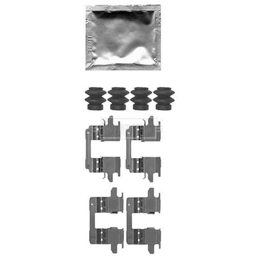Borg & Beck Brake Pad Accessory Fitting Kit Rear BBK1605