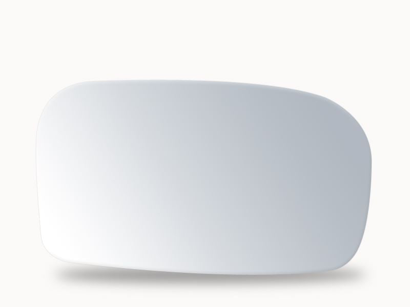 Summit Stick-On Standard Mirror Glass fits Honda Civic 02 to 05 RHS Summit - Bars 4 Cars
