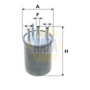 NAPA Fuel Filter Element fits Land Rover Discovery III 2004-2009 2.7