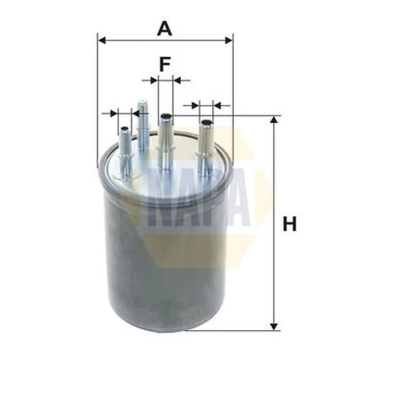 NAPA Fuel Filter Element fits Land Rover Discovery III 2004-2009 2.7
