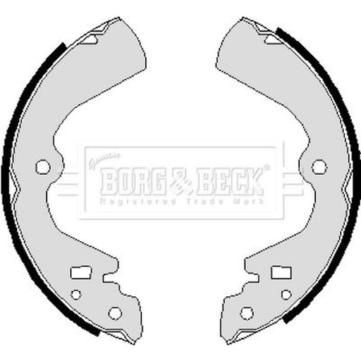 Borg & Beck Brake Shoe Set Axle Kit BBS6250