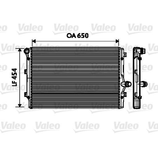 Valeo Engine Radiator 734333