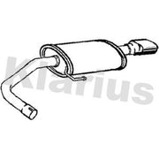 Klarius Box With Tail Pipe Rear fits BMW 1 2004-2011