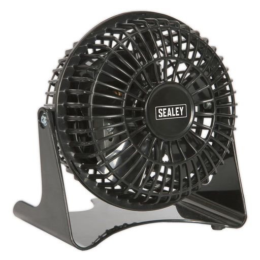 Sealey Desk Fan Mini 4" 230V SFF04 Sealey - Dynamic Drive