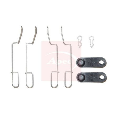 Apec Brake Pad Accessory Fitting Kit Front fits Citroën Bx 1982-1994 1.8 1.9