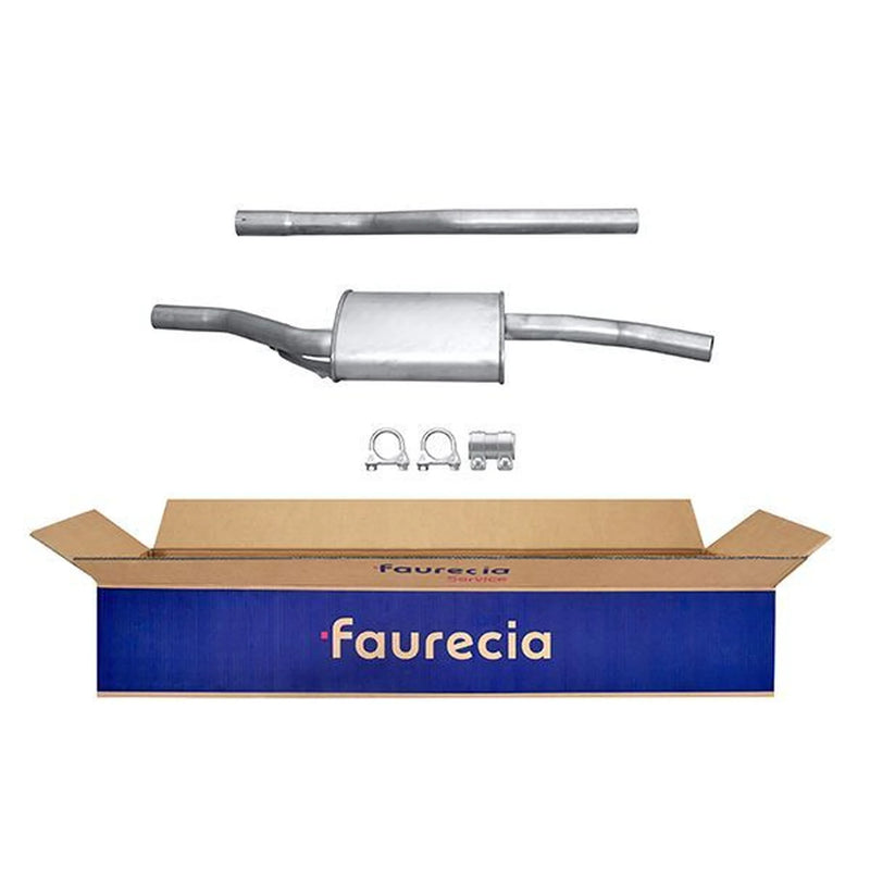 Hella Middle Silencer fits Mercedes-Benz 123 1976-1985 123.120 123.123 123.126