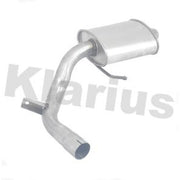 Klarius Box With Tail Pipe Rear fits BMW 1 2004-2011