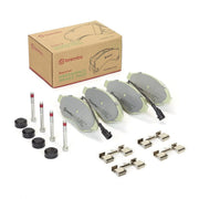 Brembo 4 x Front Brake Pad Set fits Citroën Relay III 2006-2023 2.0 2.2 3.0