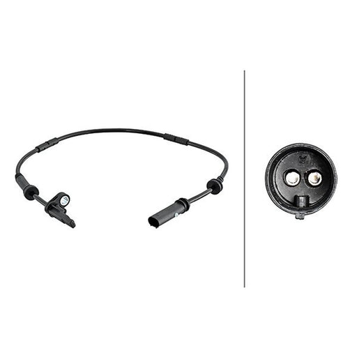Hella ABS Wheel Speed Sensor Rear fits BMW X3 2010-2017